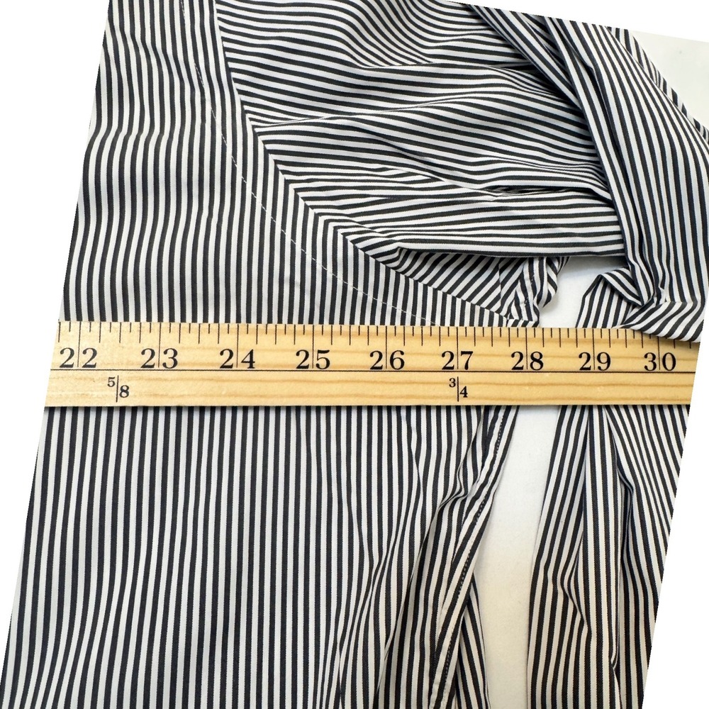 Polo Ralph Lauren Performance Shirt Mens XLT Gray Striped Button Down XL Tall - Picture 6 of 7